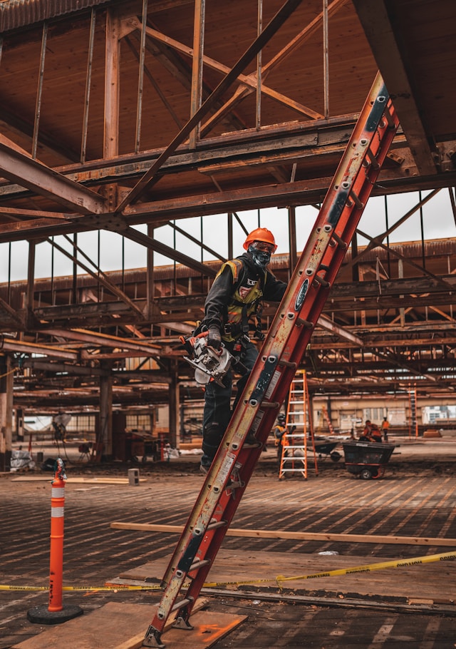 Ghart Construction workers on site